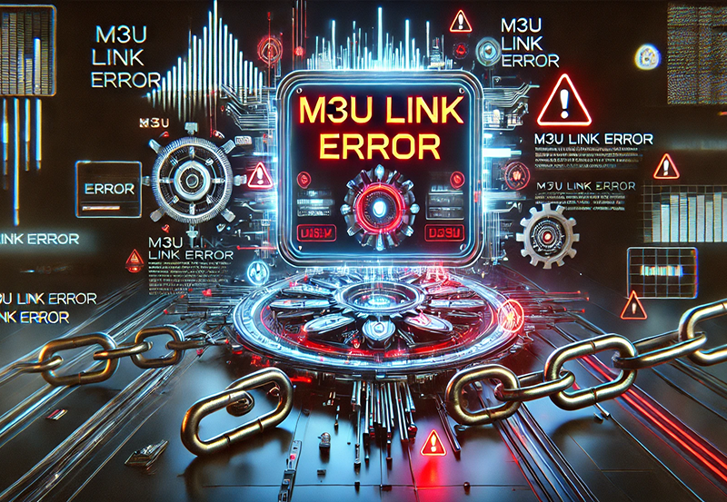 How to Deal with M3U Link Errors in IPTV Players