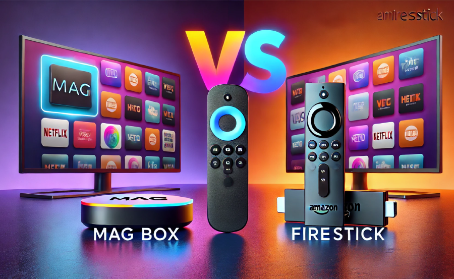 Social Media Integration: MAG BOX vs Amazon Fire Stick